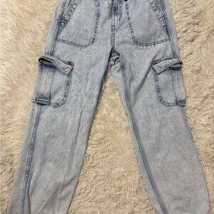 👖🔜 Aeropostale Light Blue Cargo Jeans